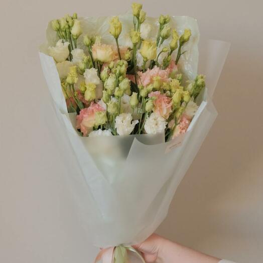 Букет из 9 эустом (микс)