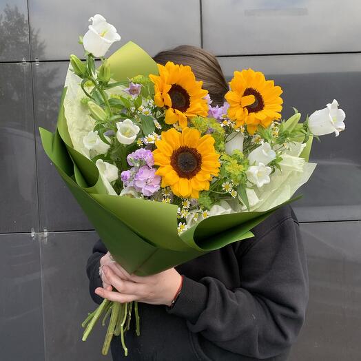 Букет «полевой 🌻»