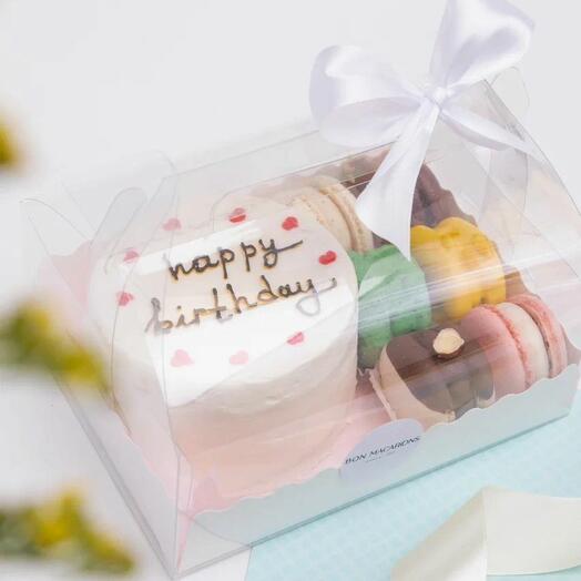 Набор " 6 макаронс и бенто"