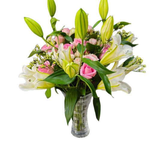 Lilies vase
