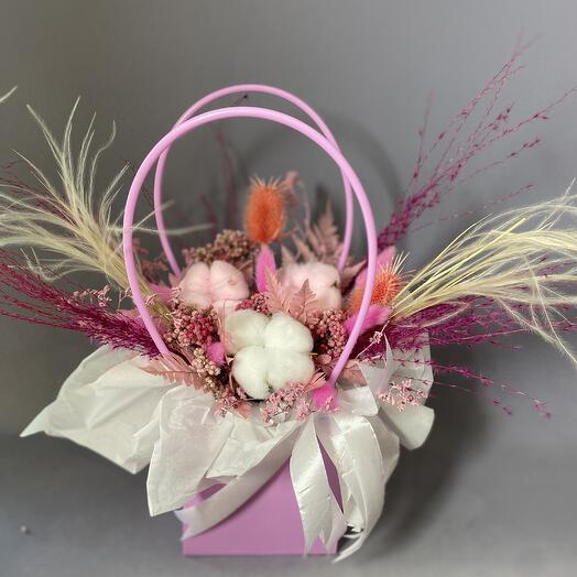 Композиция из сухоцветов🌷