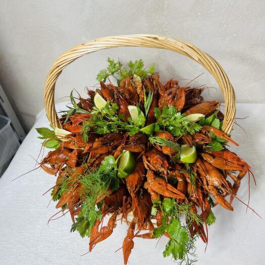 Корзина с раками и Лаймой