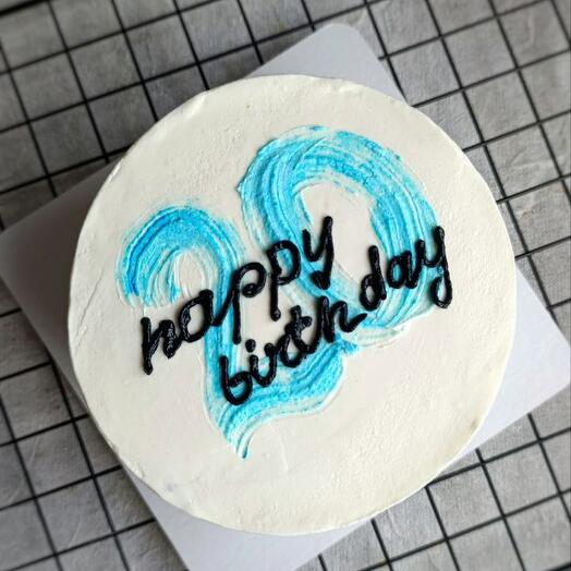 ПП бенто торт HAPPY BIRTHDAY без сахара