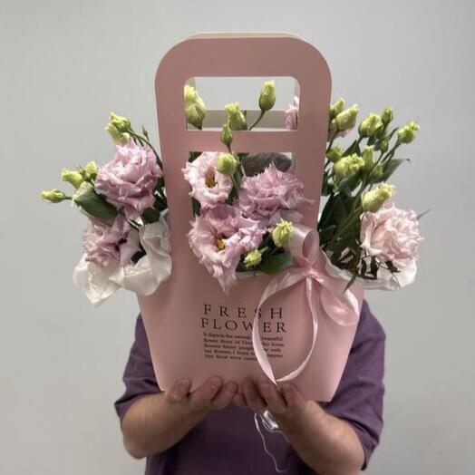 Эустома в сумочке🎀