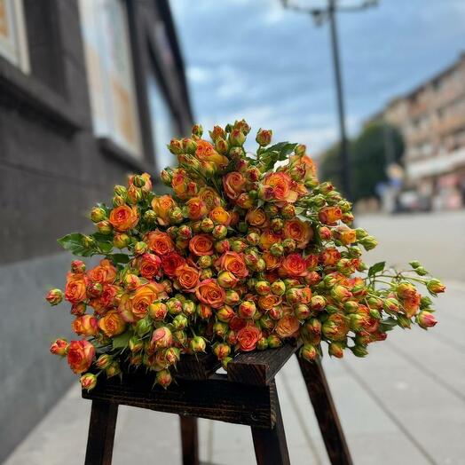 Солнечный букет  Orange Spray