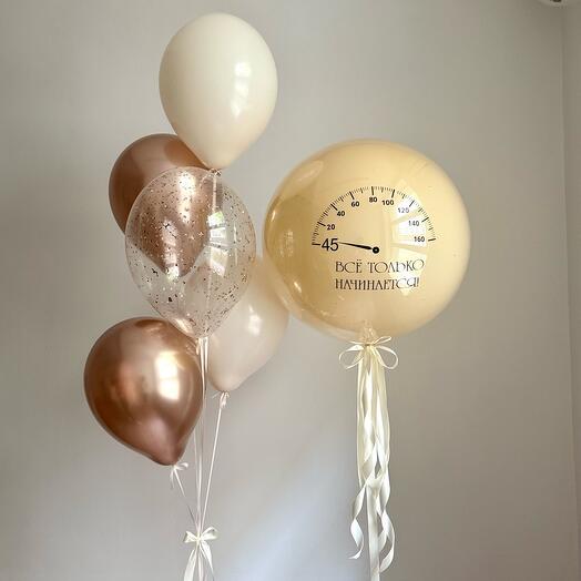 Шары для девушки В не времени