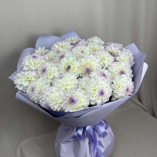 Большой букет из георгин, 35шт🥰