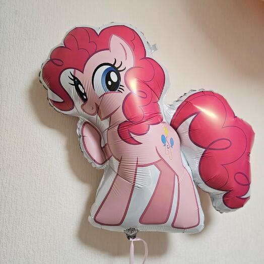 Воздушный шар лошадка пинки пай, май литл пони, My little Pony-1шар
