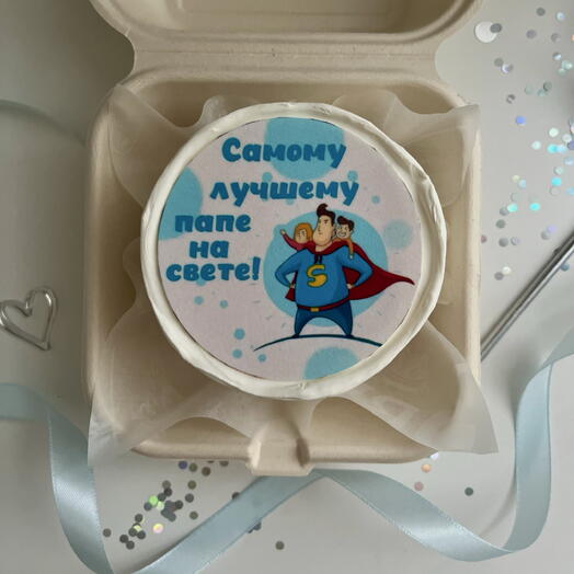 Бенто торт самому лучшему папе на свете