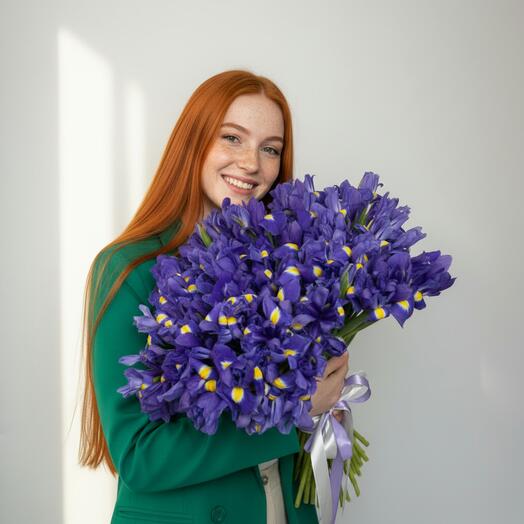 Букет 101 ирис