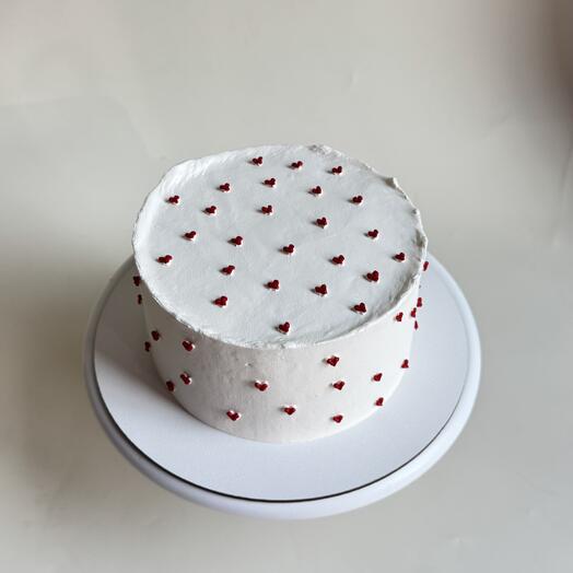 Тортик сердечки