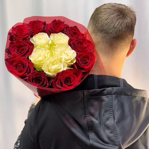 Монобукет премиальных Эквадорских роз♥️🌹