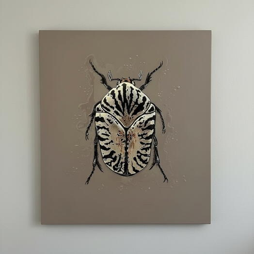 Фактурная картина Драгоценный защитник