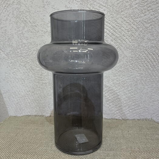 Ваза стеклянная "Графит"