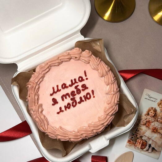 Бенто торт "Мама!"