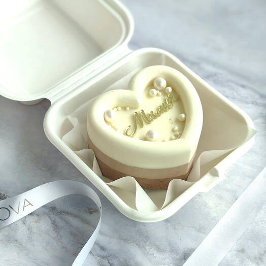 Бенто торт маме, бенто торт сердце в подарок на 8 марта для любимой мамы