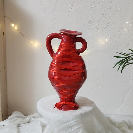 Ваза для цветов керамика