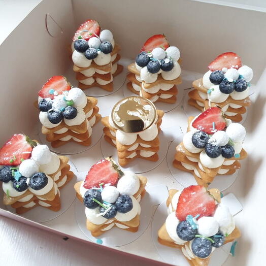 Пирожные "Звёзды"