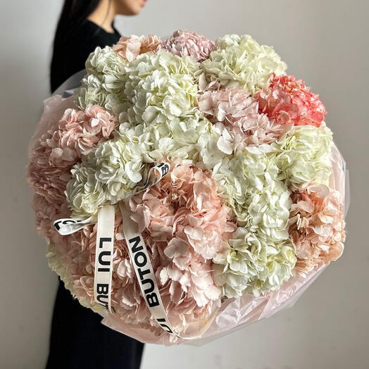 Букет "27 гортензий"