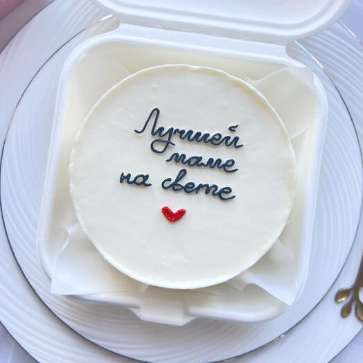 Бенто торт Лучшей маме на свете