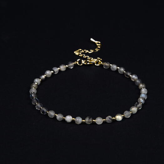 Браслет Ваниль Лабрадор 14K 19 см (BRA1130)