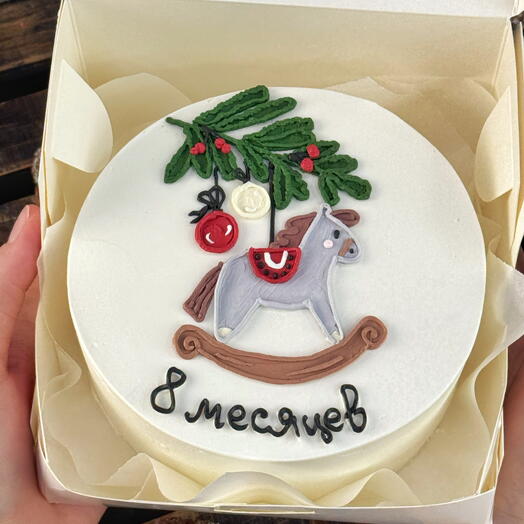 Бенто новогодний с лошадкой