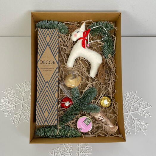 Набор новогодний с Лошадкой и диффузором