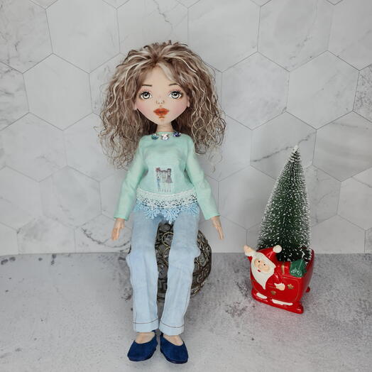 Интерьерная кукла Надежда