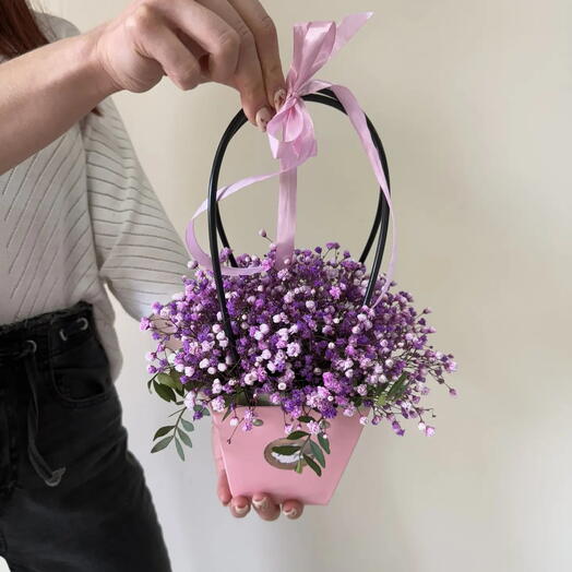 Гипсофила в сумочке 💓