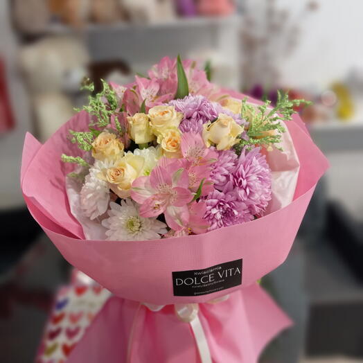 Bukiet mix koliorowy