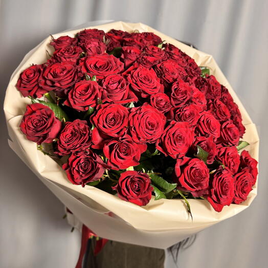 51 красная роза 🌹"Признание в любви"