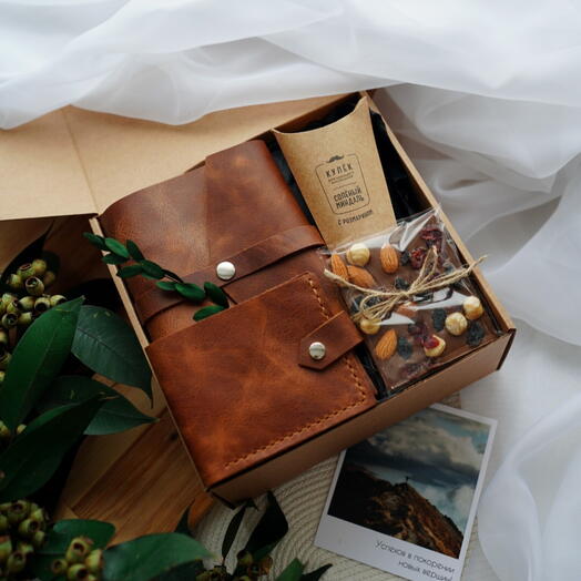 Подарочный набор "Boss" с портмоне