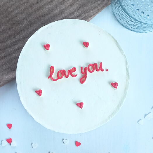 Бенто торт  "love you"