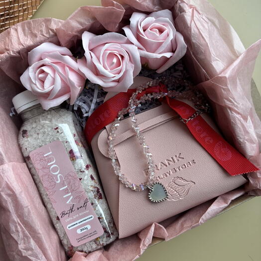 Набор «Розы и хрусталь»