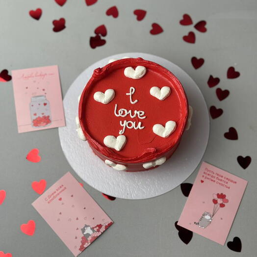 Бенто торт Люблю тебя