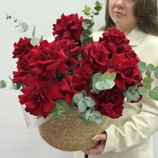 Розы и Эвкалипт
