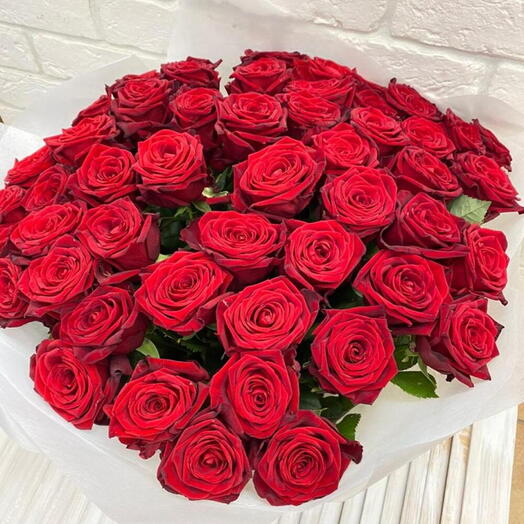 Букет из 51 розы Red Naomi