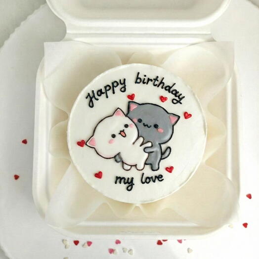 Бенто торт на день рождения парню, девушке, мужу, жене Happy birthday to you