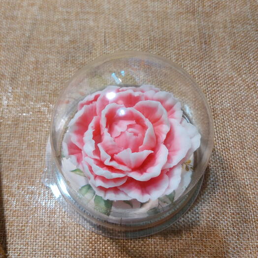 Мыло ручной работы пион