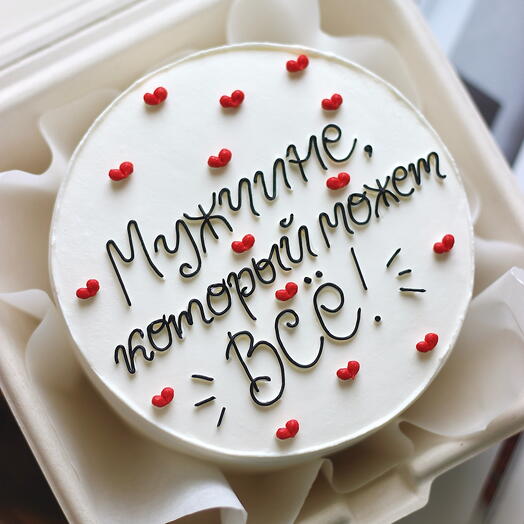 Бенто торт для мужчины