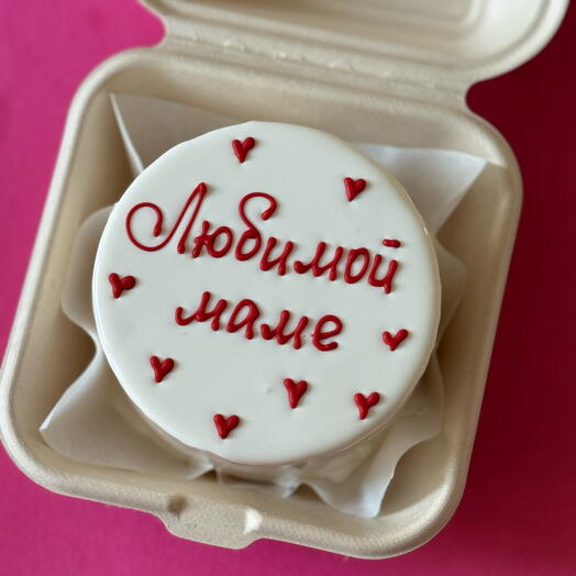 Бенто торт "Любимой маме"