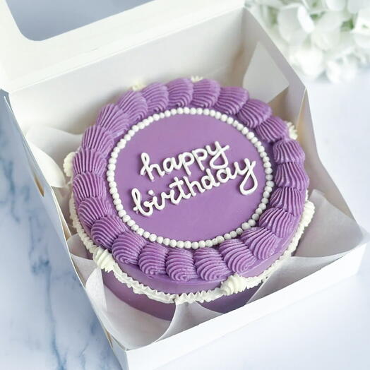 Бенто торт - Ламбет розовый/happy birthday/,день рождения/с днём рождения/подарок девушке