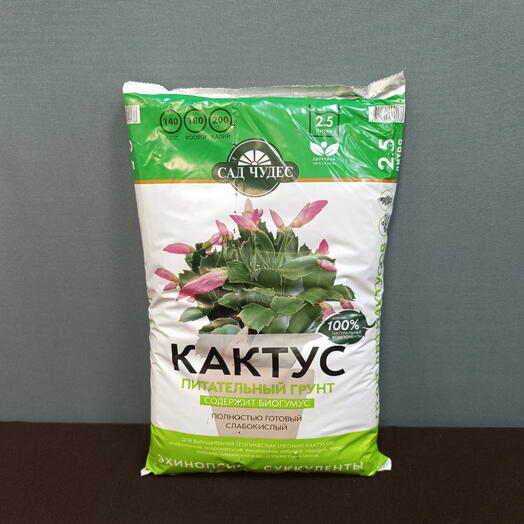 Грунт для суккулентов и кактусов