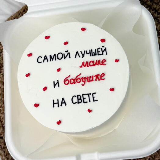 Бенто-торт для мамы и бабушки