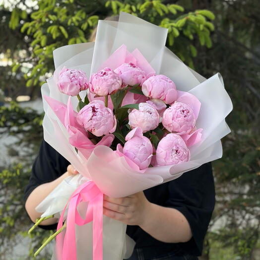 9 пионов🌸