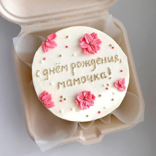 Бенто торт с днем рождения, мамочка