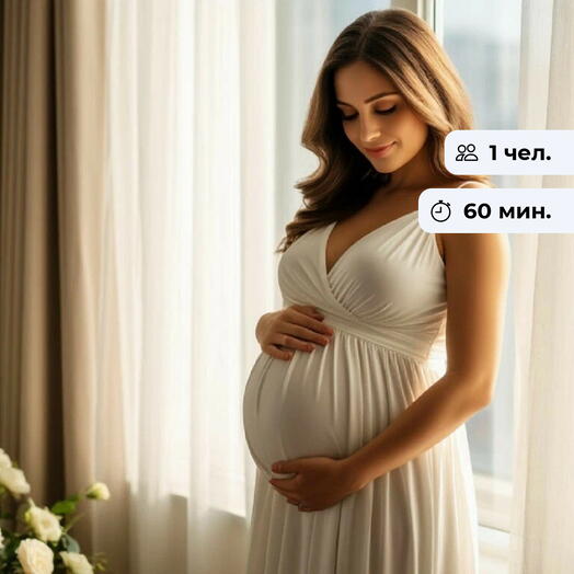 Запечатлеть драгоценность.  Фотосессия для будущей мамы