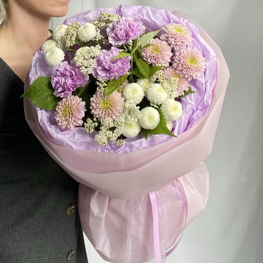 Букет «Сиреневый рассвет»💜