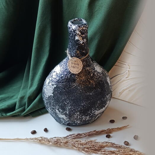 Ваза из эко-материала «Black bottle»