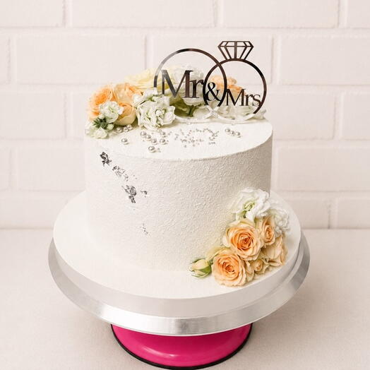 Торт «Mr Mrs»